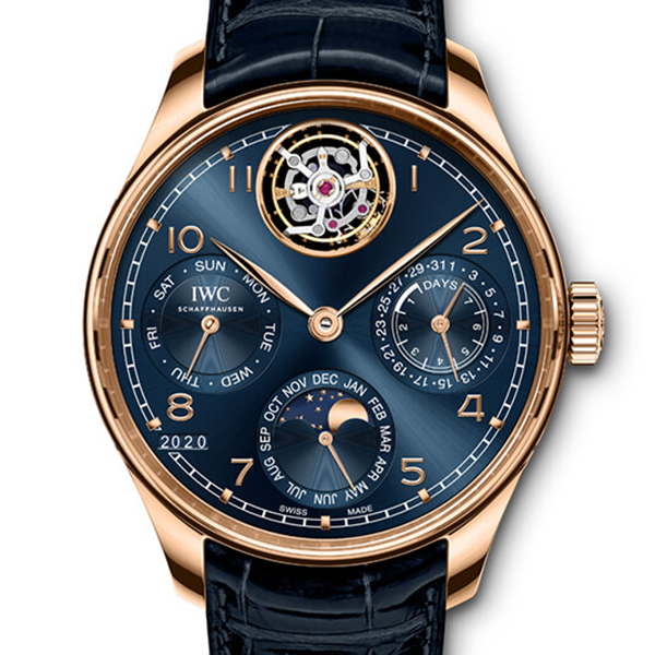 IWC 2025新作 偽物 ポルトギーゼ・パーペチュアル・カレンダー・トゥールビヨン IW504504