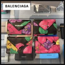 【春の大SALE★】 バレンシアガ 大人気！定番三つ折りミニ財布 偽物★ 391446 DLQZ...