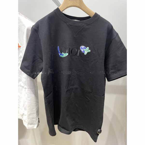 【ディオール】21/22AW AND KENNY SCHARF オーバーサイズ Tシャツコピー