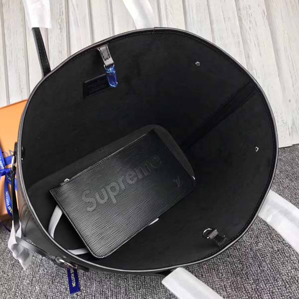ルイヴィトン シュプリーム スーパーコピー トートバッグ エピ ネヴァーフルMM ブラック M41159