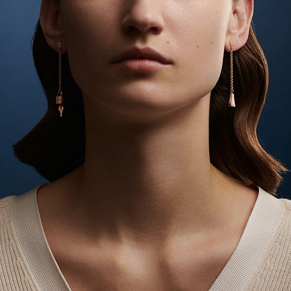 【希少★】エルメス ケリー 偽物✦ケリー・クロシェット ロング ピアス H220551B 00