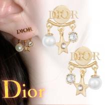 国内発★ディオール ピアス 偽物 ディオレヴォリューショ ン ピアス ゴールドE1169DVOR...