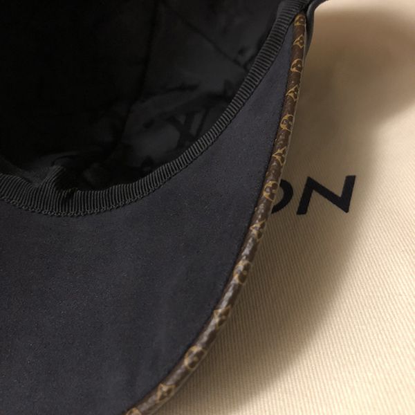 21AW人気★ルイヴィトン キャッププレイ 偽物 レザーキャップ★ 調整可能帽子 M76949