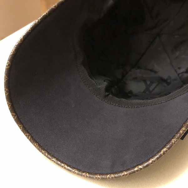 21AW人気★ルイヴィトン キャッププレイ 偽物 レザーキャップ★ 調整可能帽子 M76949