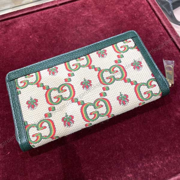 グッチ 100周年 財布偽物★希少限定！ジップアラウンドウォレット 長財布★即納！676293 UMBAG 9665