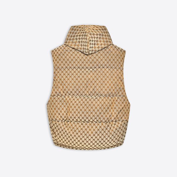 バレンシアガ×グッチ 偽物 Cocoon Puffer ハッカー プロジェクト ジャンバー ダウンベスト 681884TLO539585