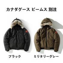 カナダグース 別注 2021 ビームス 限定コラボ★リドーパーカー ダウンジャケット 偽物 2色...