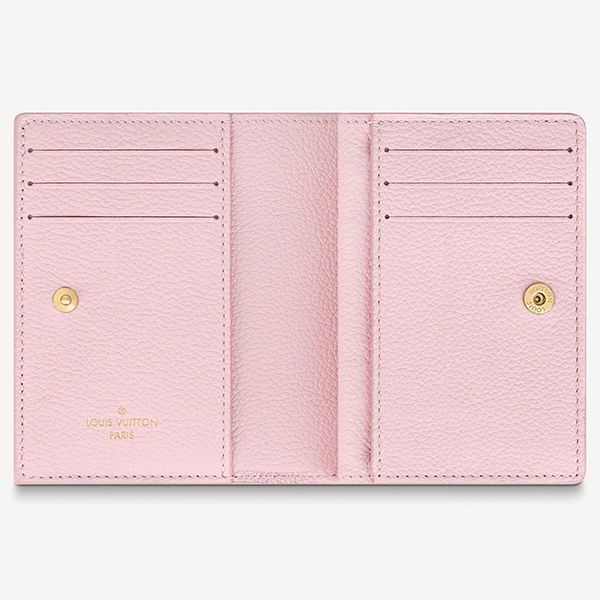 国内発送♪ ルイヴィトン ポルトフォイユクレア 偽物 二つ折り財布 モノグラムミニ財布 2色 M81212