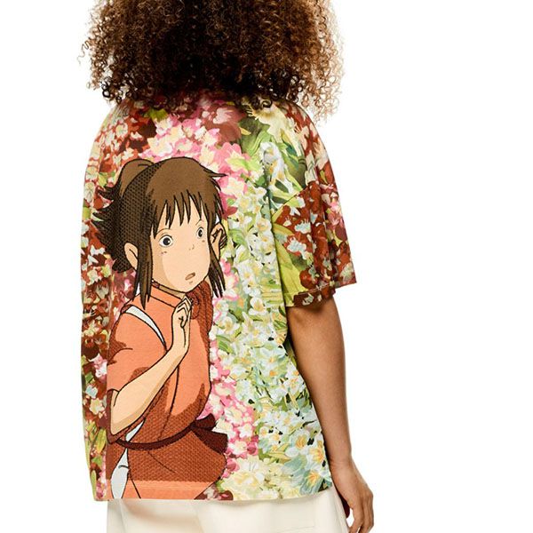 ロエベ×千と千尋の神隠し スーパーコピー 千尋 TシャツS848Y22X05