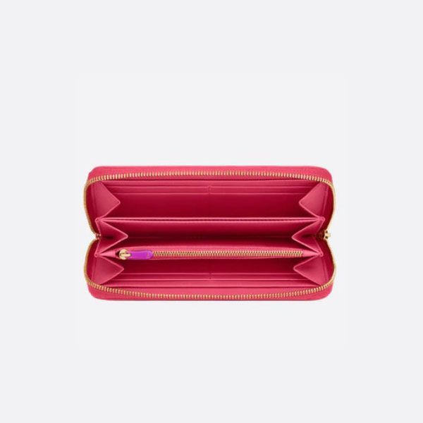日本限定★ギフトに★レディディオール 偽物 VOYAGEUR ウォレットS00074NEEM15F