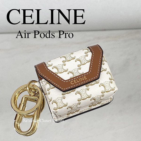 セリーヌ AirPods Pro ケース コピー トリオンフキャンバス エアポッツ10H402CZW.04LU