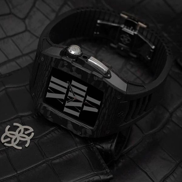 ゴールデンコンセプト 偽物 Apple Watch Case - RSC - ONYX BLACK / SL