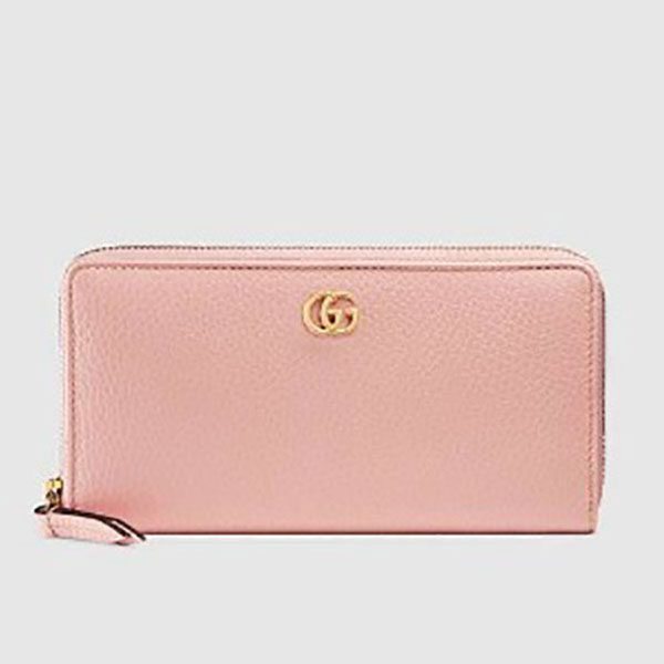 人気商品★グッチ★プチ マーモントジップアラウンド 偽物 長財布 456117