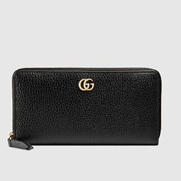 人気商品★グッチ★プチ マーモントジップアラウンド 偽物 長財布 456117