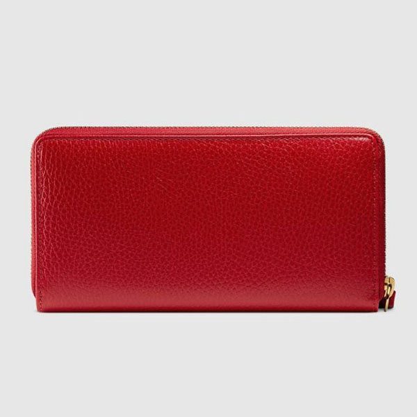 人気商品★グッチ★プチ マーモントジップアラウンド 偽物 長財布 456117