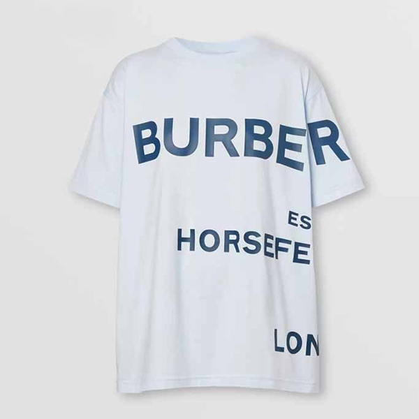 バーバリー コピー ホースフェリー オーバーサイズ Tシャツ 80546521