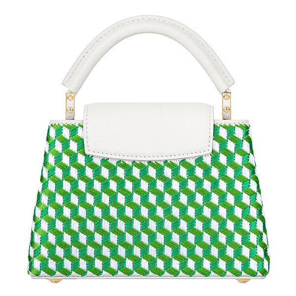 新作【すぐ届く】 ルイヴィトン コピー カプシーヌ ミニ ハンドバッグ 刺繍♪M59879