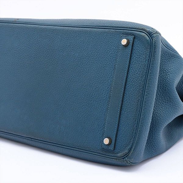 エルメス バーキン40 スーパーコピー トゴ ディープブルー ゴールド金具