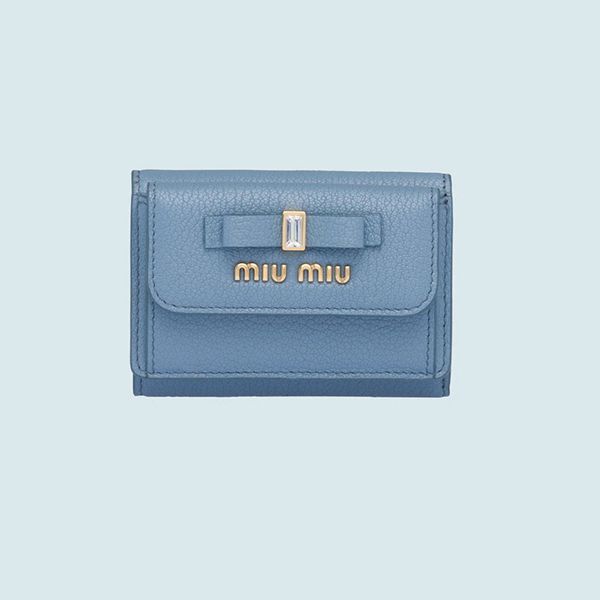 ＊ミュウミュウ＊マドラスレザー 財布 スーパーコピー♡リボンがキュート♡5MH021_2D7A_F0002