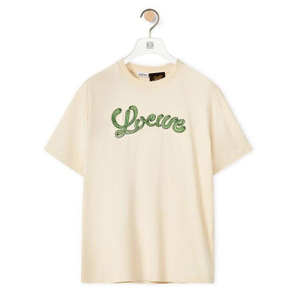 2022SSNEW【ロエベ コピー 】ロゴ入り サボテンモチーフTシャツ S616Y22J02