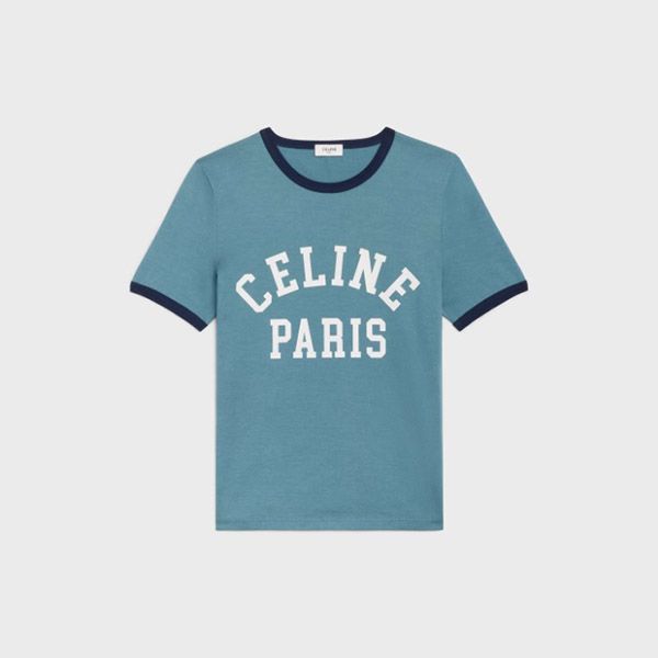 セリーヌ tシャツ 激安★コットンジャージー パリTシャツ