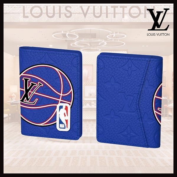 【限定】​ルイヴィトン NBAコラボ コピー オーガナイザードゥ ポッシュ カードケース 折り畳み財布 M81663