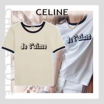大人気★入手困難！セリーヌ ルーズTシャツ コピー コットンジャージー 2X815671Q.11...