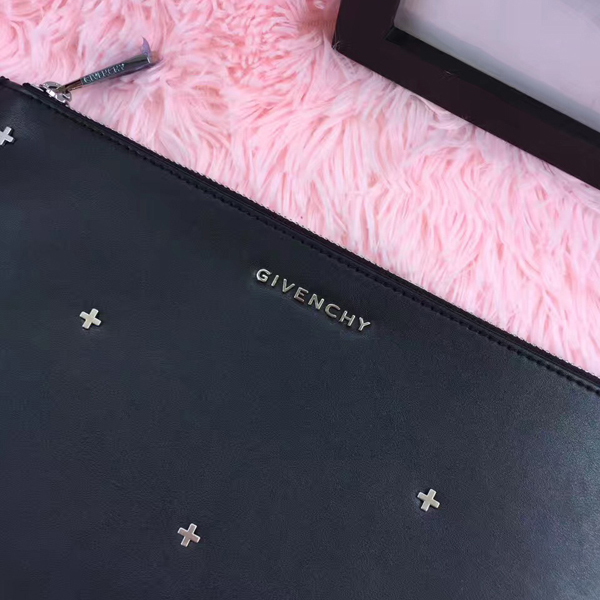 ジバンシィスーパーコピー GIVENCHY クラッチバッグ BLACK PANDORA CLUTCH BC06351683