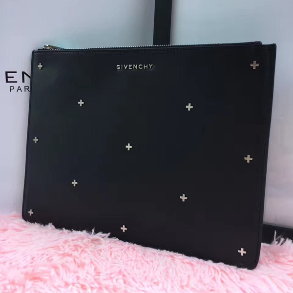 ジバンシィスーパーコピー GIVENCHY クラッチバッグ BLACK PANDORA CLUTCH BC06351683