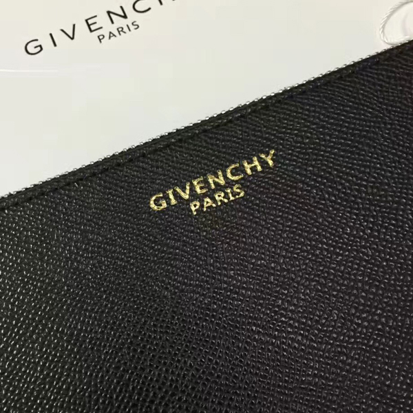 ジバンシィスーパーコピー GIVENCHY クラッチバッグ ストライプ ミディアム BLACK BC0635