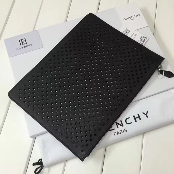ジバンシィスーパーコピー GIVENCHY クラッチバッグ 06351655005 シルバースター ラージ