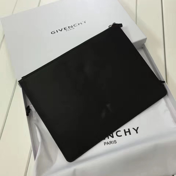 ジバンシィスーパーコピー GIVENCHY クラッチバッグ 06351655 008 シルバースター ラージ BLACK