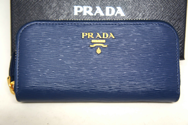 PRADA プラダキーケース コピー VITELLO MOVE ROUNDZIPキーケース 1PG604