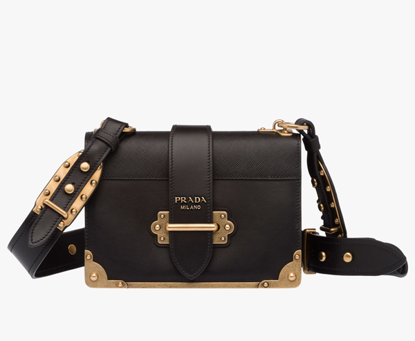 2017AW PRADA プラダスーパーコピー サフィアーノレザー　Cityカーフレザー 1BD045OCH2BB0F002 ショルダーバッグ