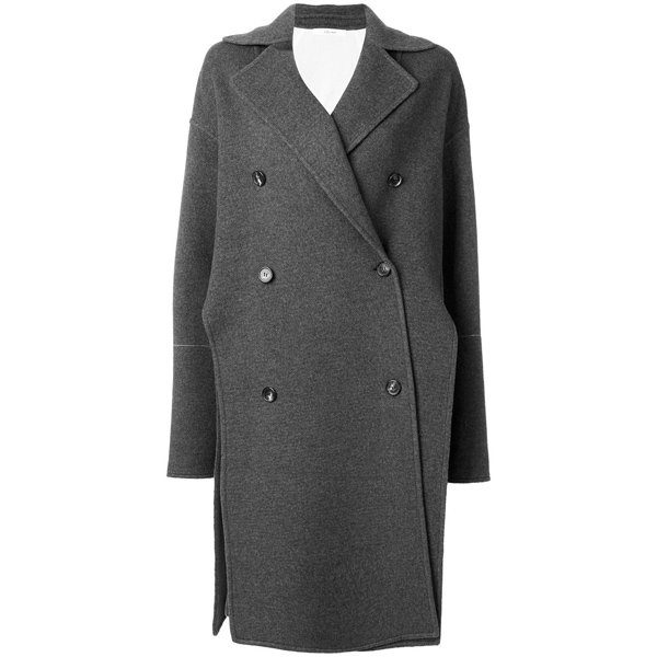 セリーヌの2017/18 秋冬ダブルブレストコクーンコート セリーヌ服コピー