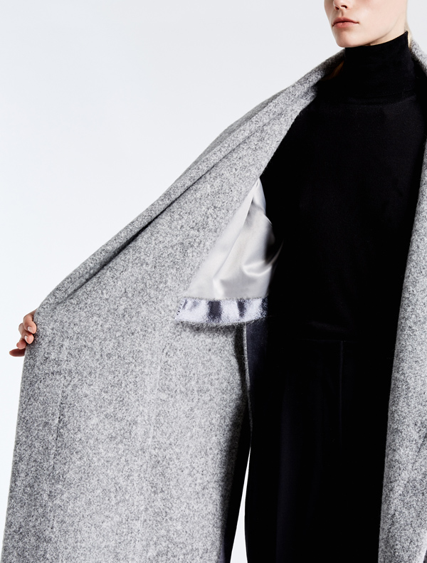 MAX MARA2017/18秋冬新作 アルパカ/ウール ウエストベルト ポケット マックスマーラ コピー