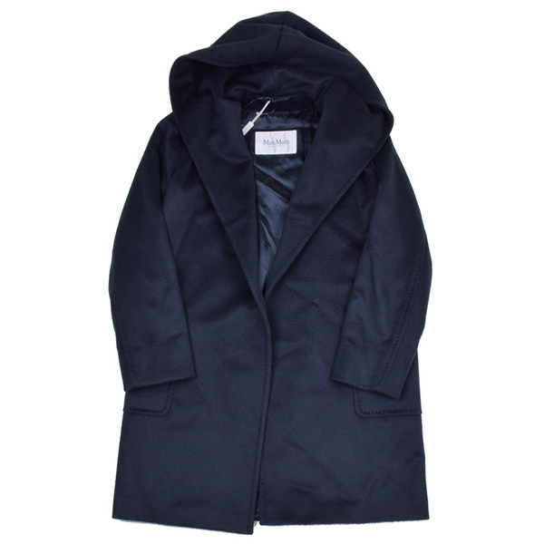 MAX MARA2017/18秋冬新作 マックス マーラ RIALTO ネイビーフードキャメルコート マックスマーラ コピー