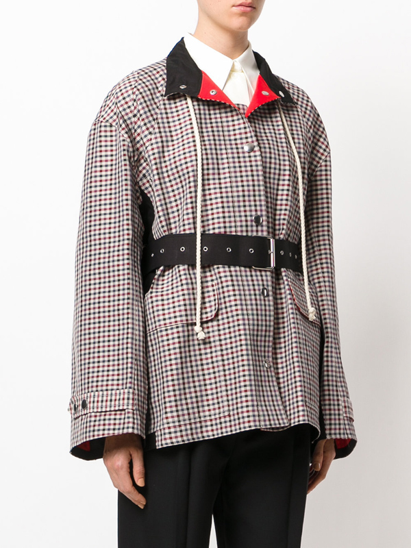 2018 セリーヌ チェックベルトコート セリーヌ服コピー