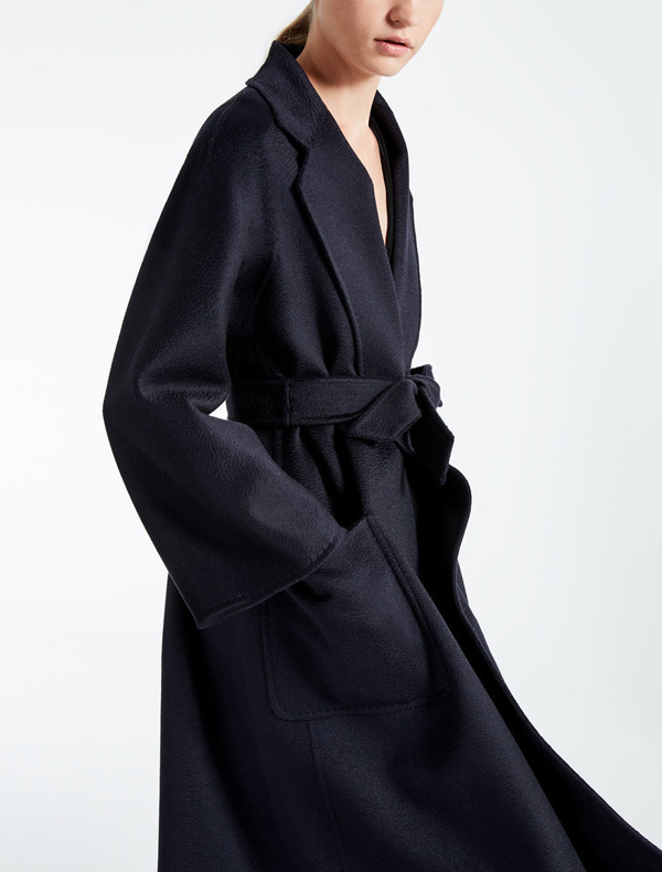 MAX MARA2017/18秋冬新作カシミヤコートLABBRO ネイビー マックスマーラ コピー
