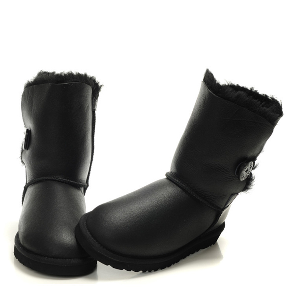 UGG コピー ブーツ ウィメンズ Bailey Button  UGG コピー 5803 2013 メタリック Black/ブラック