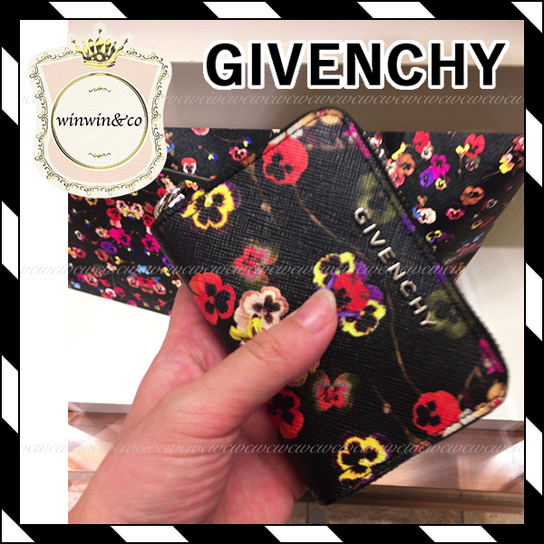 GIVENCHY 長財布 2017-18AW プリントキャンバスウォレット