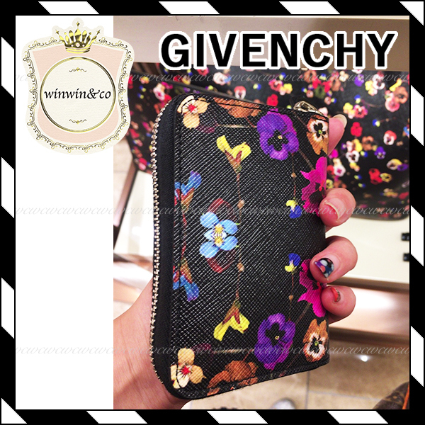 GIVENCHY 長財布 2017-18AW プリントキャンバスウォレット