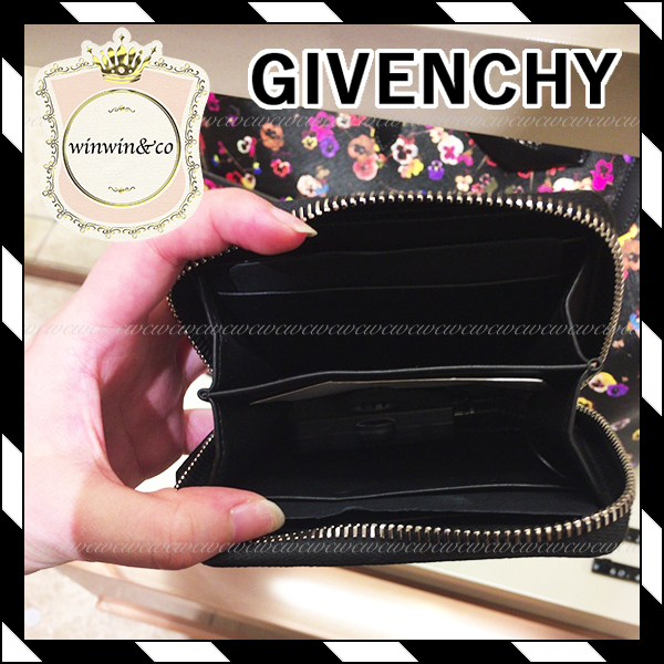 GIVENCHY 長財布 2017-18AW プリントキャンバスウォレット