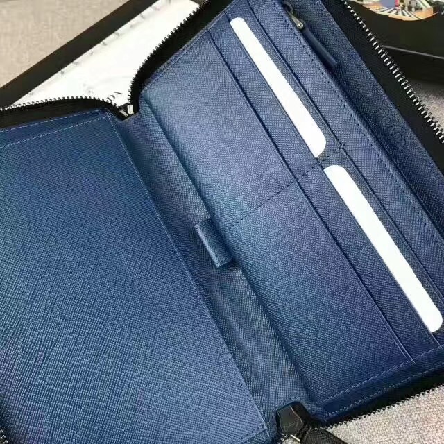 プラダ 財布コピーPRADA サフィアーノカーフ ドキュメントケース 2ML188 2EGO.F0UDN サフィアーノポルタドキュメント