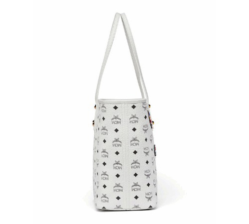 MCM トート バッグ 2018 VISETOS MWP8SVI69WT ショッパーバック MCM コピー