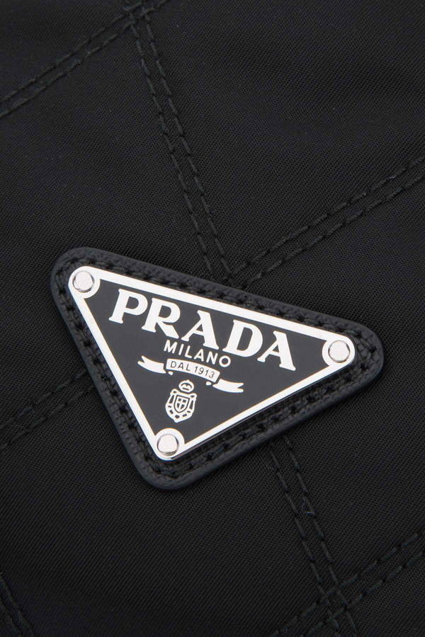 PRADA リュック ファブリック ファー プラダ うさぎ バックパック 1BZ016V0PI2BL9 スーパーコピー