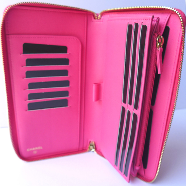 シャネルオーガナイザーフューシャPINKラムスキン A80759 コピー