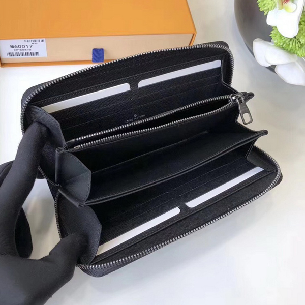 BRAZZA WALLET ルイヴィトン ウォレット 長財布 2018SS M63027 モノグラムエクリプス・キャンバス ルイヴィトン 財布コピー