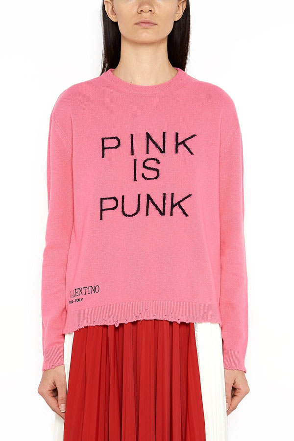  PINK IS PUNK PB3KC0623S9 0HO プルオーバー ニット セーター ヴァレンティノ Tシャツ コピー