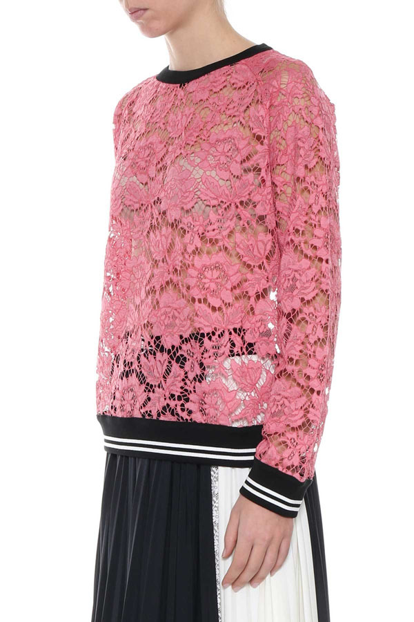  lovely スウェット トレーナー Heavy Lace スウェットシャツ ヘビー レース Sweat Shirt ヴァレンティノ Tシャツ コピー